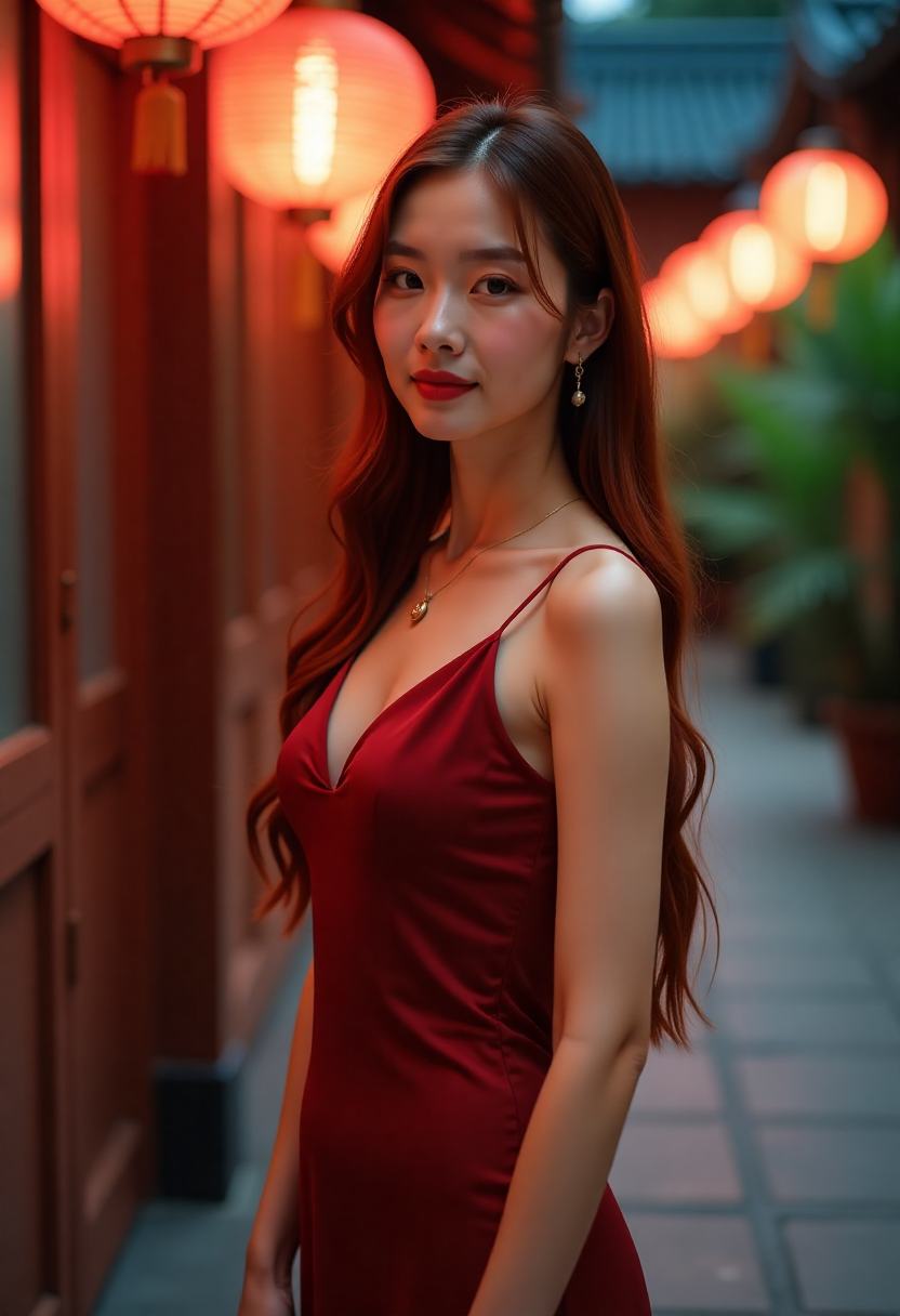 周末夜晚的家庭观影场景